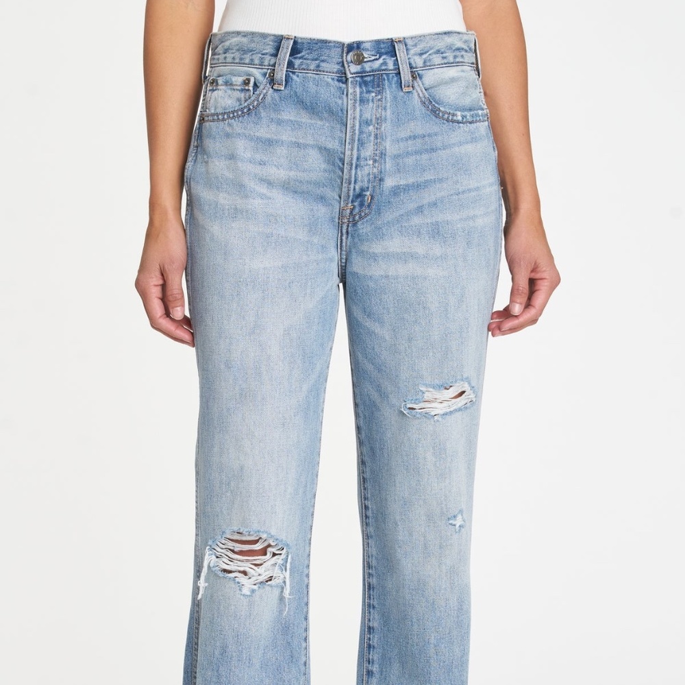 Pistola Jen Mid Rise Boyfriend Distressed